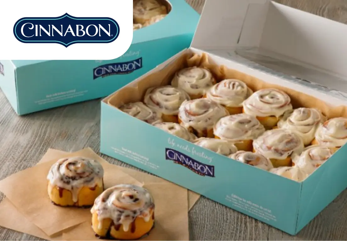Коробки з випічкою CINNABON